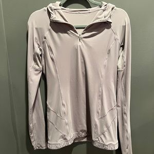 Lululemon hooded quarter zip